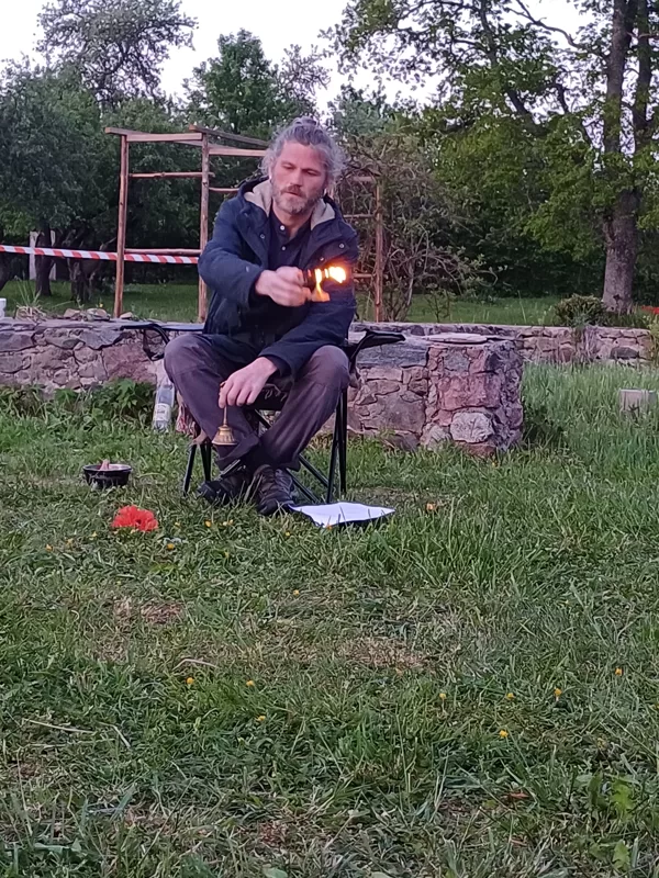 Timofejs  Les vada rituālu Uguns Garam