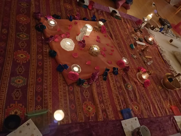 Dienas izskaņā Agnese mums bija sagatavojusi kakao baudīšanu.